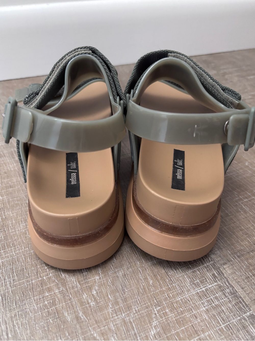 Melissa Cosmic Sandal II Buckle Platform Sandals Womens 8 Chunky Slide Y2K - Picture 9 of 14